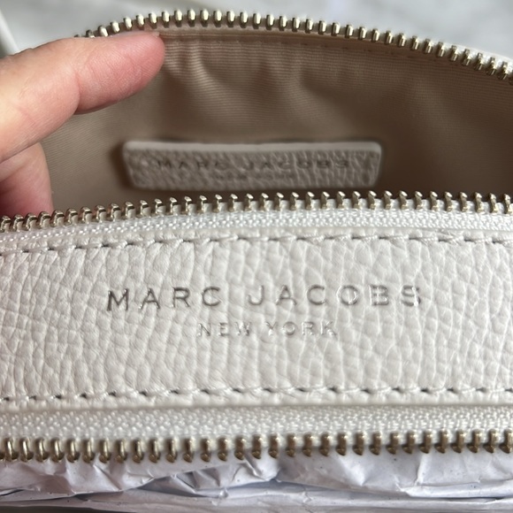 NWT Marc Jacobs White Leather Crossbody Shutter Bag - Picture 4 of 8